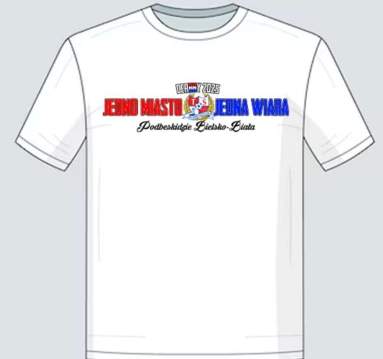 Koszulka pamiątkowa derbowa